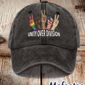 Unity Over Division Print Hat 1