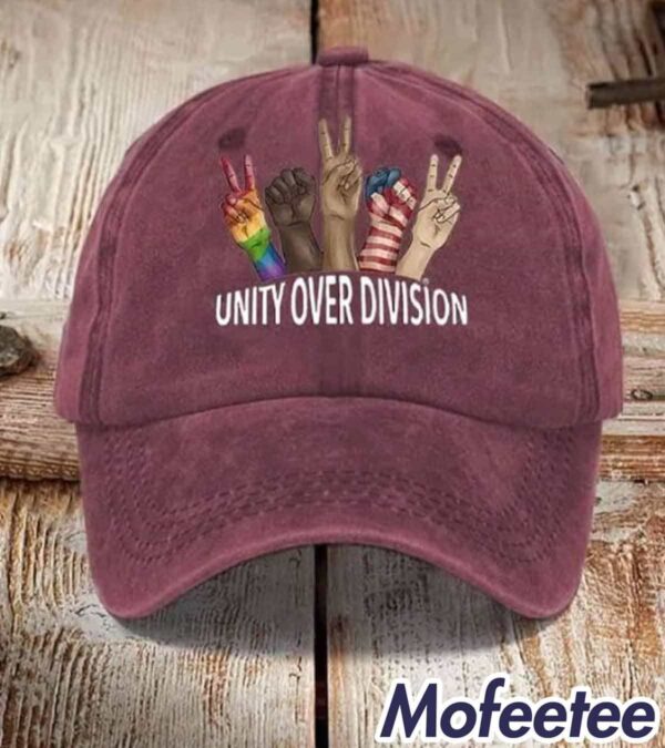 Unity Over Division Print Hat