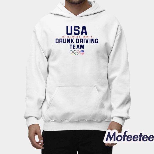 Usa Olympic Drunk Driving Team Shirt