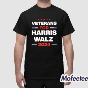 Veterans For Harris Walz 2024 Shirt 1