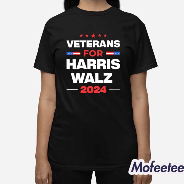 Veterans For Harris Walz 2024 Shirt