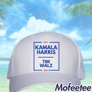 Vote Kamala Harris Tim Walz 2024 Hat 1