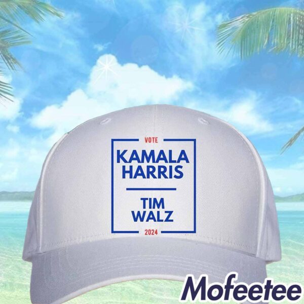 Vote Kamala Harris Tim Walz 2024 Hat