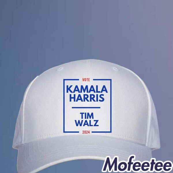 Vote Kamala Harris Tim Walz 2024 Hat