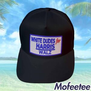 White Dudes For Harris Walz Hat 1