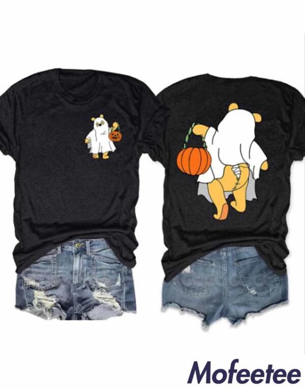 Winnie The Pooh Ghost Halloween Shirt