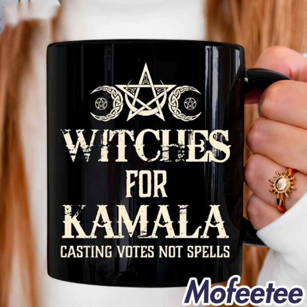 Witches For Kamala Casting Votes Not Spells Mug