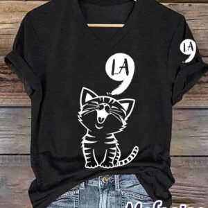 Women's Cats Ladies For Kamala Shirt 1