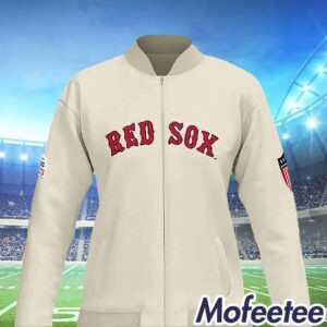 Women's Celebration Red Sox Zip up Jacket 2024 Giveaway 1