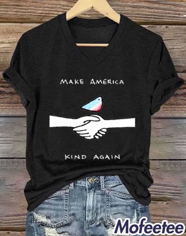 Women’s Make America Kind Again Print Shirt