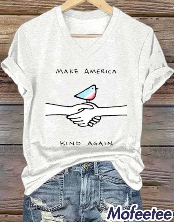 Women’s Make America Kind Again Print Shirt