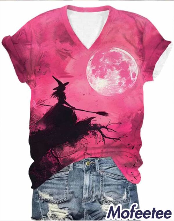 Women’s Witch Print T-Shirt