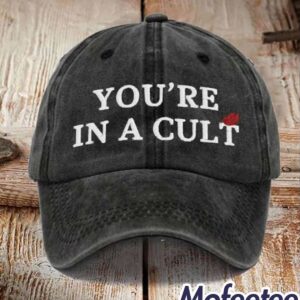 Youre In A Cult Print Hat 1