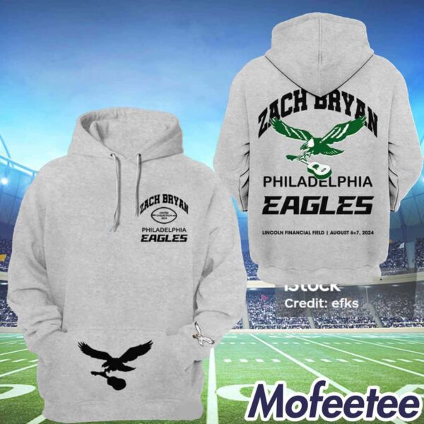 Zach Bryan Eagles 2024 Hoodie