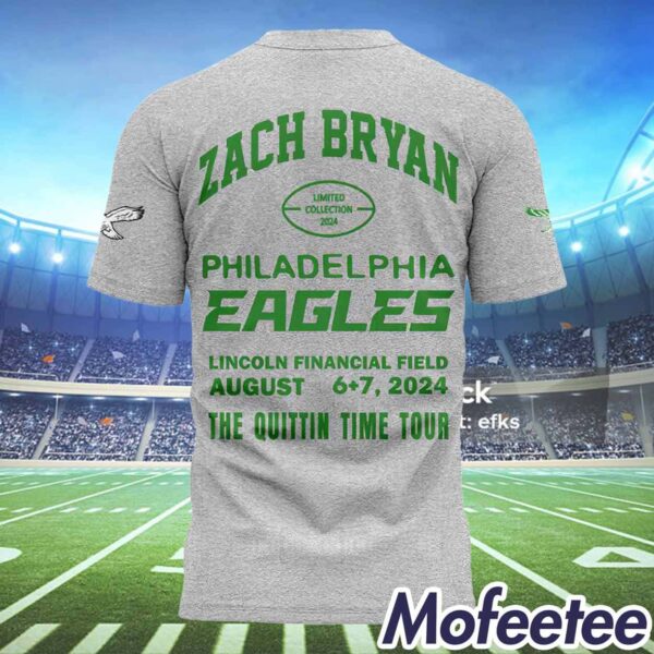 Zach Bryan Eagles Lincoln Financial Field Shirt 2024